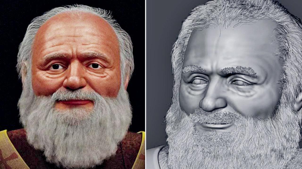 વિજ્ઞાનીઓએ ઍડ્વાન્સ્ડ ફૉરેન્સિક ટેક્નિકની મદદથી માયરાના સંત નિકોલસનો ચહેરો તૈયાર કર્યો 