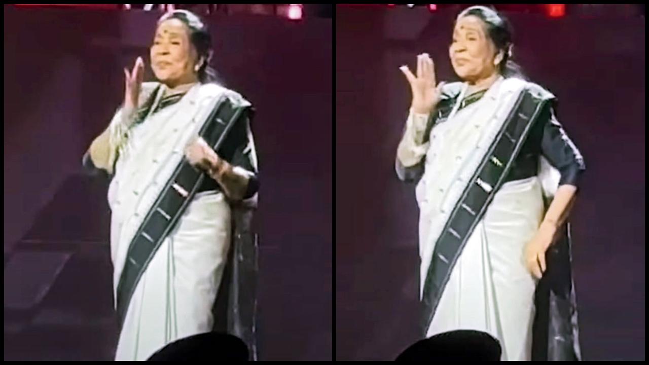 સંગીતનાં લિવિંગ ગૉડેસ આશા ભોસલેજીએ ‘તૌબા તૌબા’ પર પર્ફોર્મ કર્યું