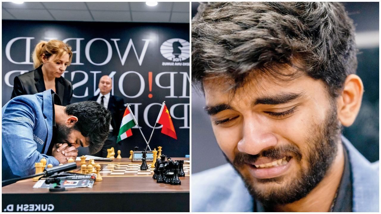 વર્લ્ડ ચેસ ચૅમ્પિયન બન્યા બાદ રડી પડ્યો હતો ડી. ગુકેશ 
