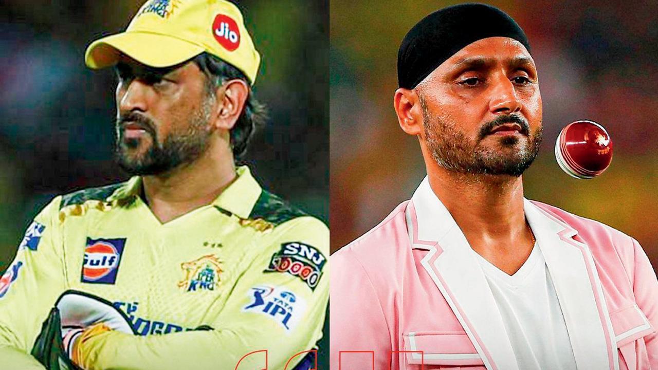 મહેન્દ્ર સિંહ ધોની‍, હરભજન સિંહ