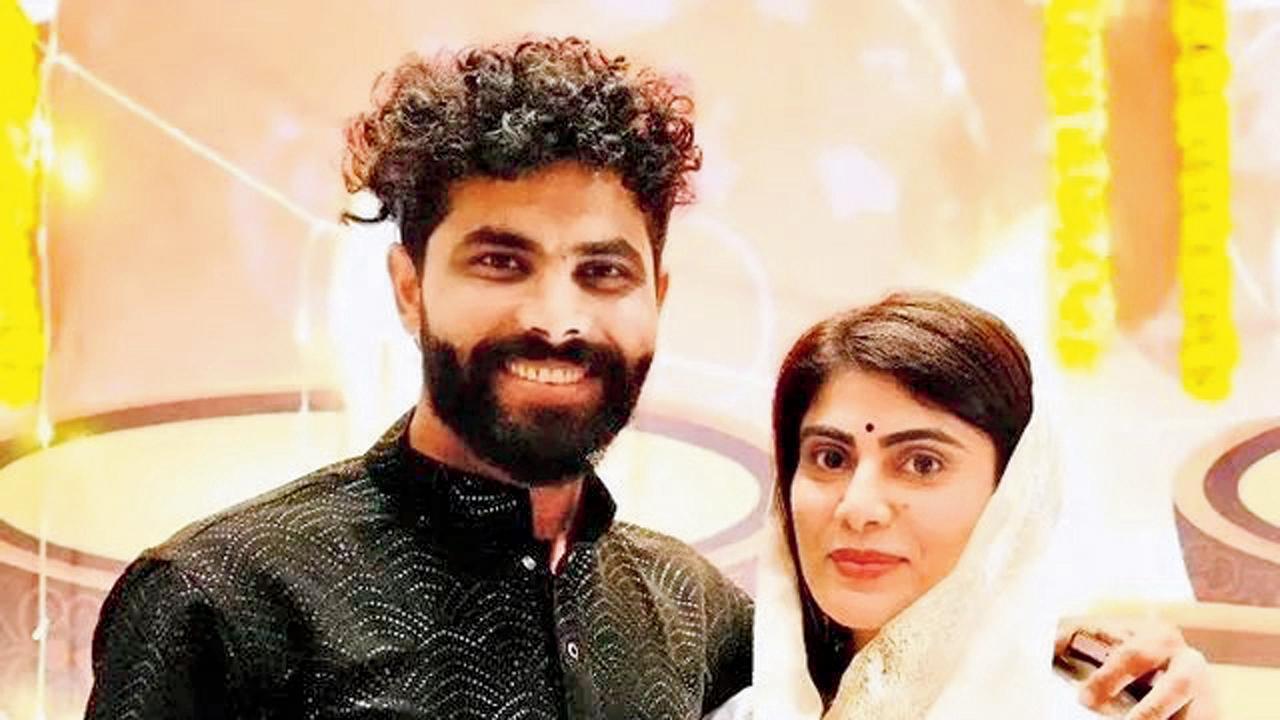 રવીન્દ્ર જાડેજા અને રીવાબા