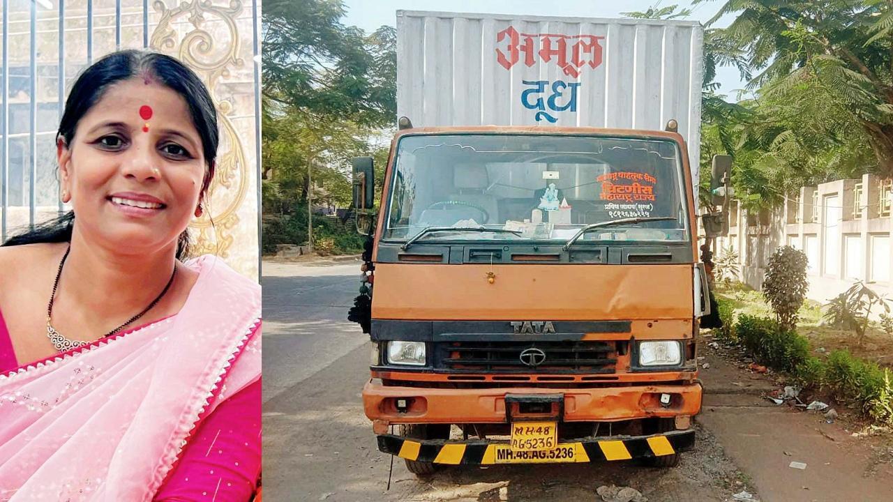 કર્જત વિહાર ગ્રુપનાં દિવાળીબહેન ઓસવાલ અને આ ટેમ્પોએ સોમવારે સવારે લીધો ત્રણ જણનો જીવ.