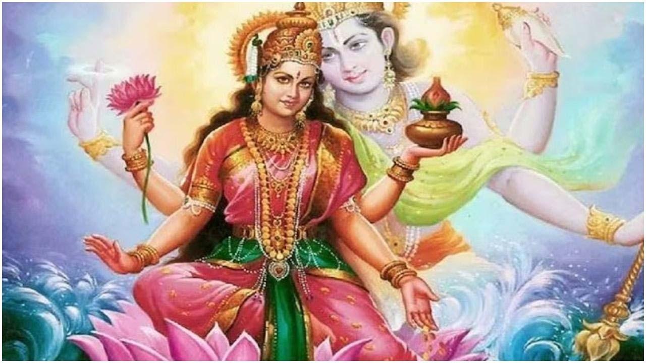 ભગવાન વિષ્ણુ અને દેવી લક્ષ્મીની ફાઈલ તસ્વીર