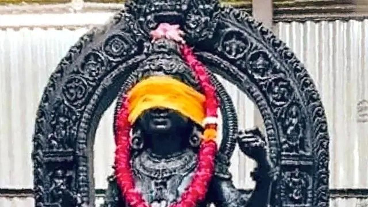 રામ લલ્લાની મંદિરની તસવીર