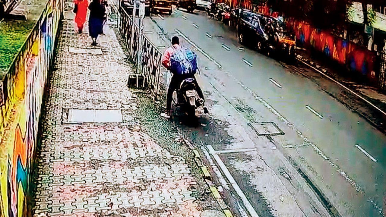 અકસ્માતનાં સીસીટીવી ફૂટેજ