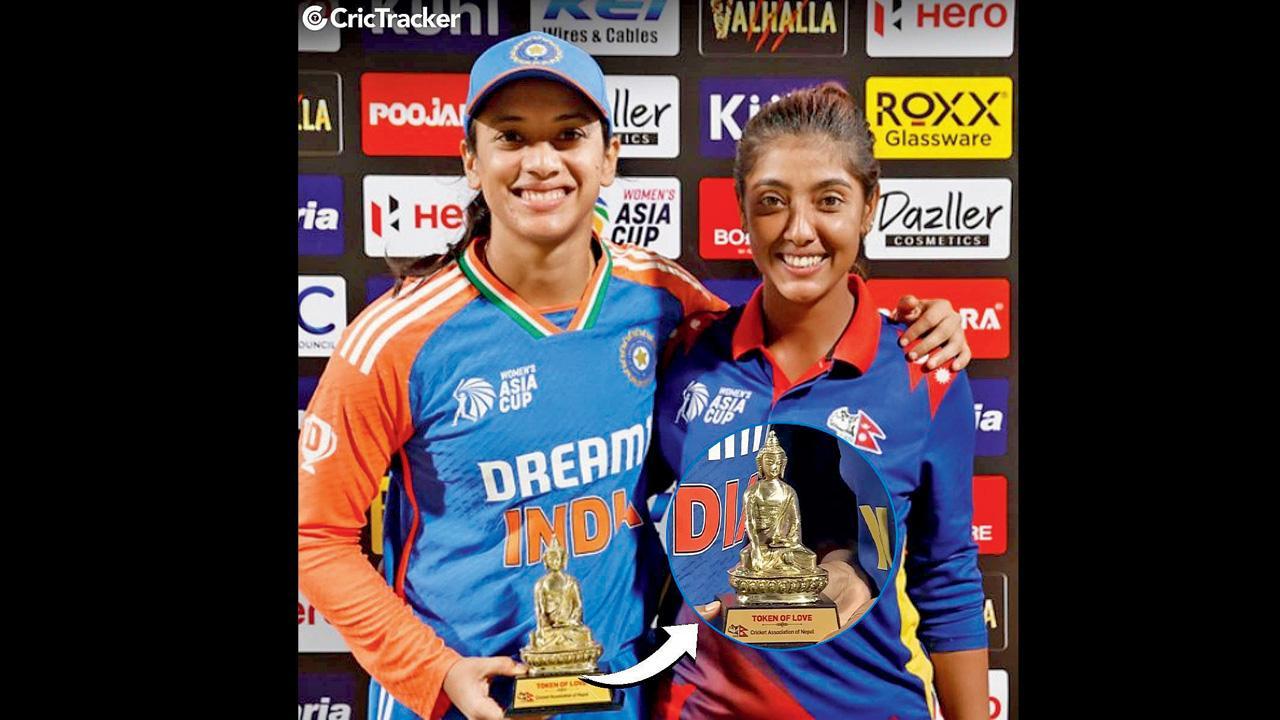 સ્મૃતિ માન્ધનાને નેપાલ ક્રિકેટ તરફથી મળ્યું ટોકન ઑફ લવ