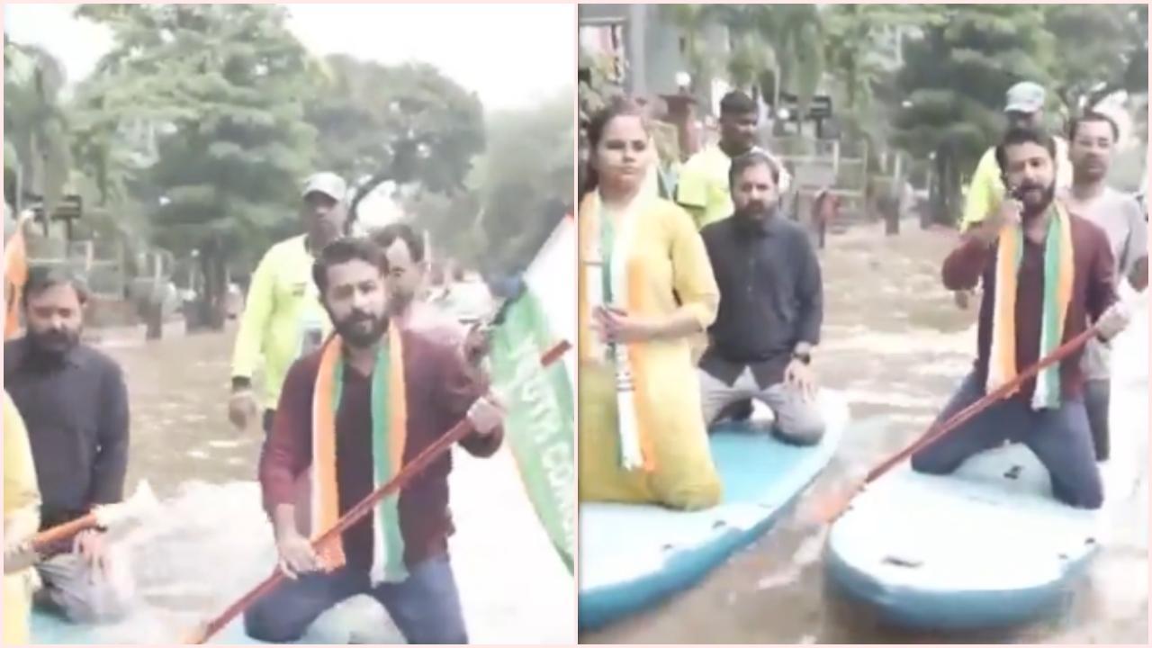 વાયરલ વીડિયોમાંથી લેવાયેલ સ્ક્રીનશોટ