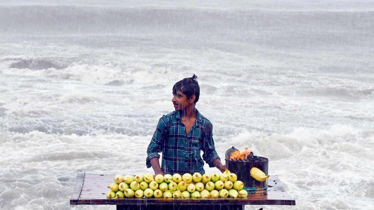 ગઈકાલે મુંબઈમાં મુશળધાર વરસાદ પડ્યો હતો