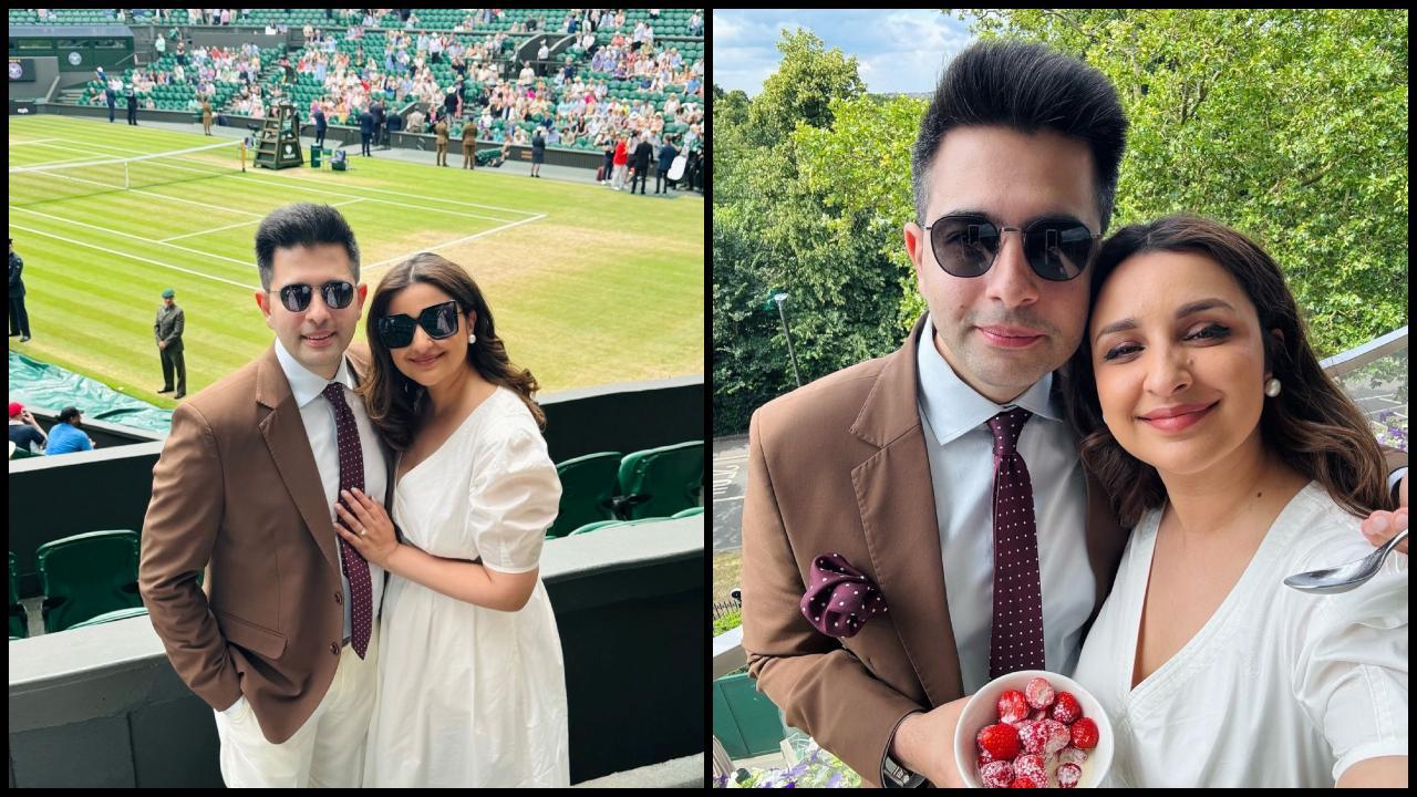 રાઘવ ચઢ્ઢા અને પરિણીતી ચોપરા (તસવીર સૌજન્ય: સેલેબ્સ ઇનસ્ટાગ્રામ)