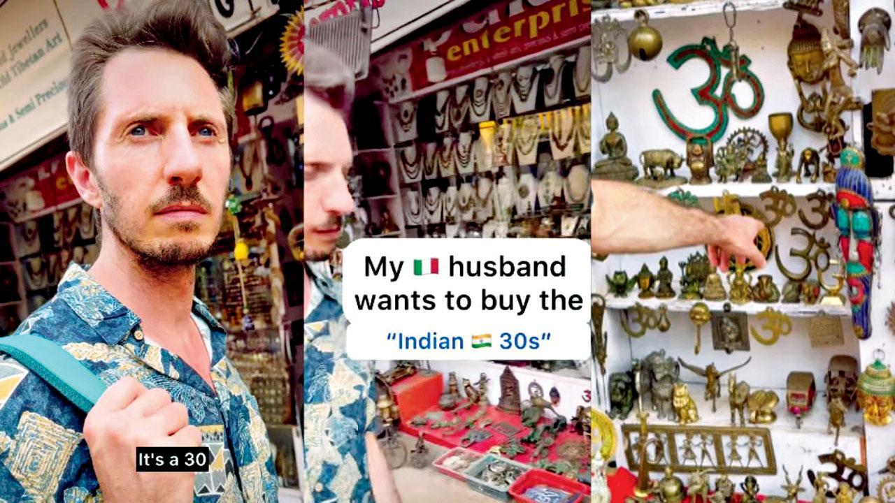 ઇટાલિયન માણસે ‘ૐ’ને ૩૦ સમજી લીધો, ભારતીય પત્નીએ બજારમાં તેની ભૂલ સુધારી