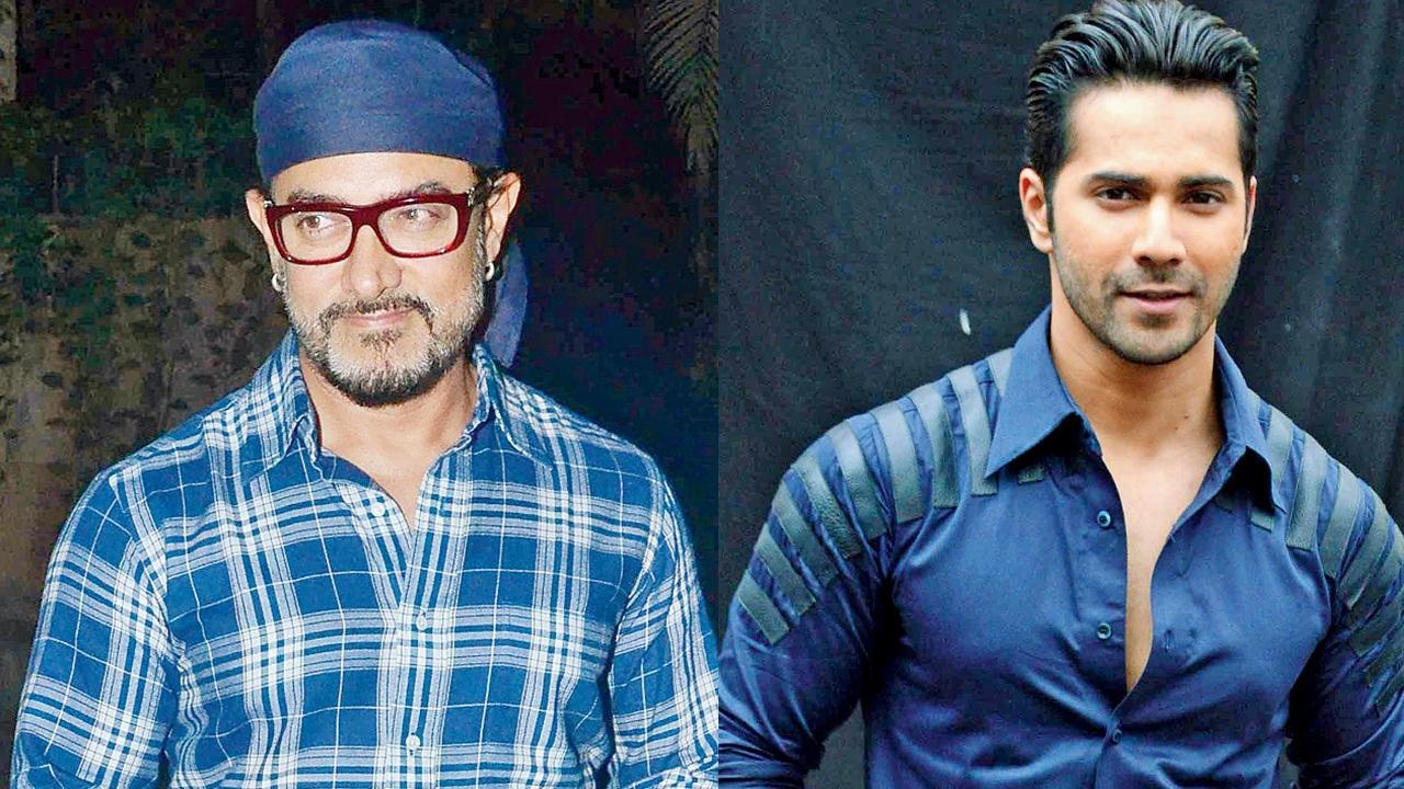 આમિર ખાન, વરુણ ધવન