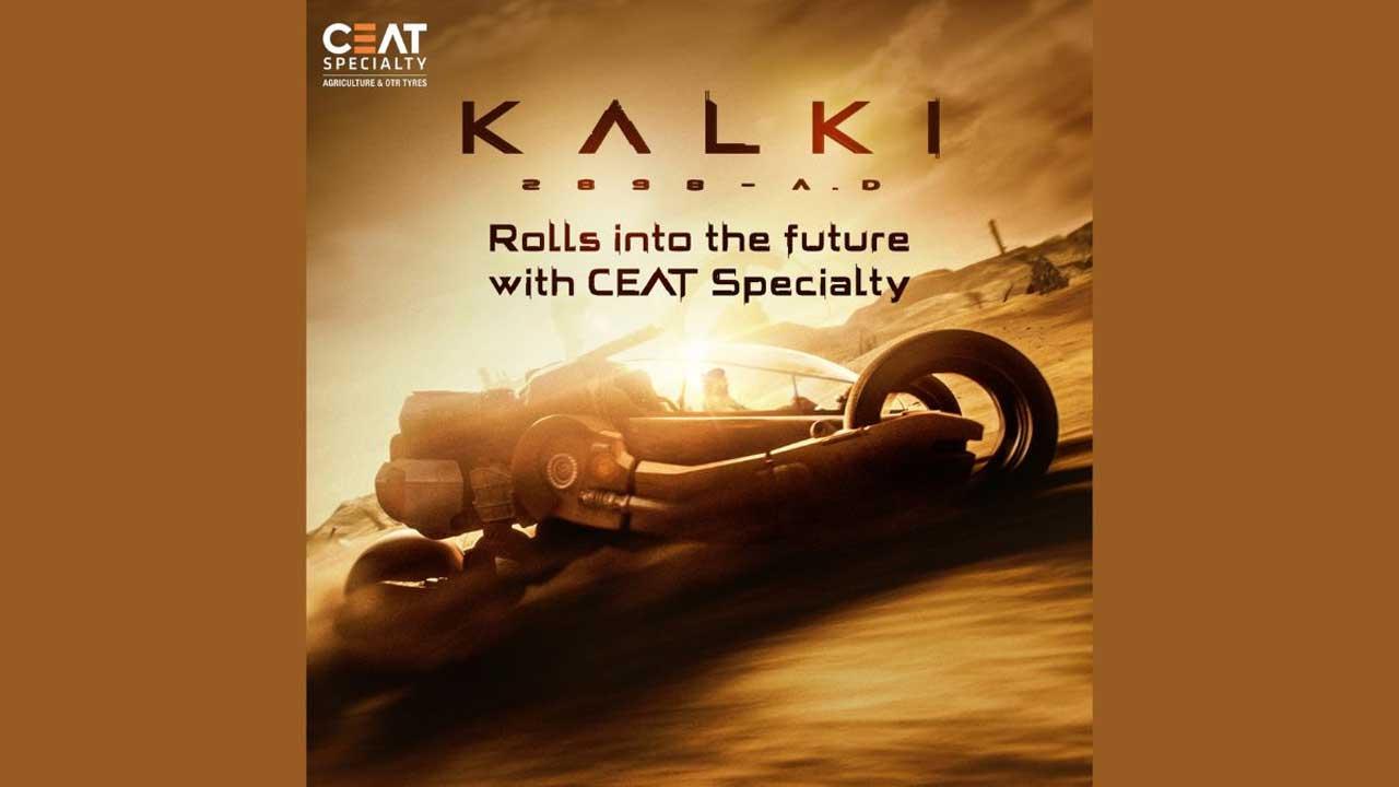 CEAT સ્પેશિયાલિટીએ કલ્કી 2898 એ.ડી. સાથે સહયોગ કરીને એ.આઈ. વાહનો માટે ભવિષ્યના ટાયર લોન્ચ કર્યા