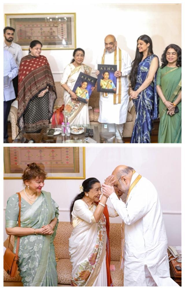 આશાતાઈ અને અમિતભાઈની મુંબઈમાં મુલાકાત