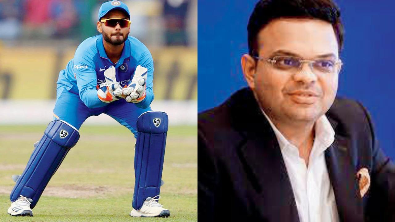 ઋષભ પંત, જય શાહ