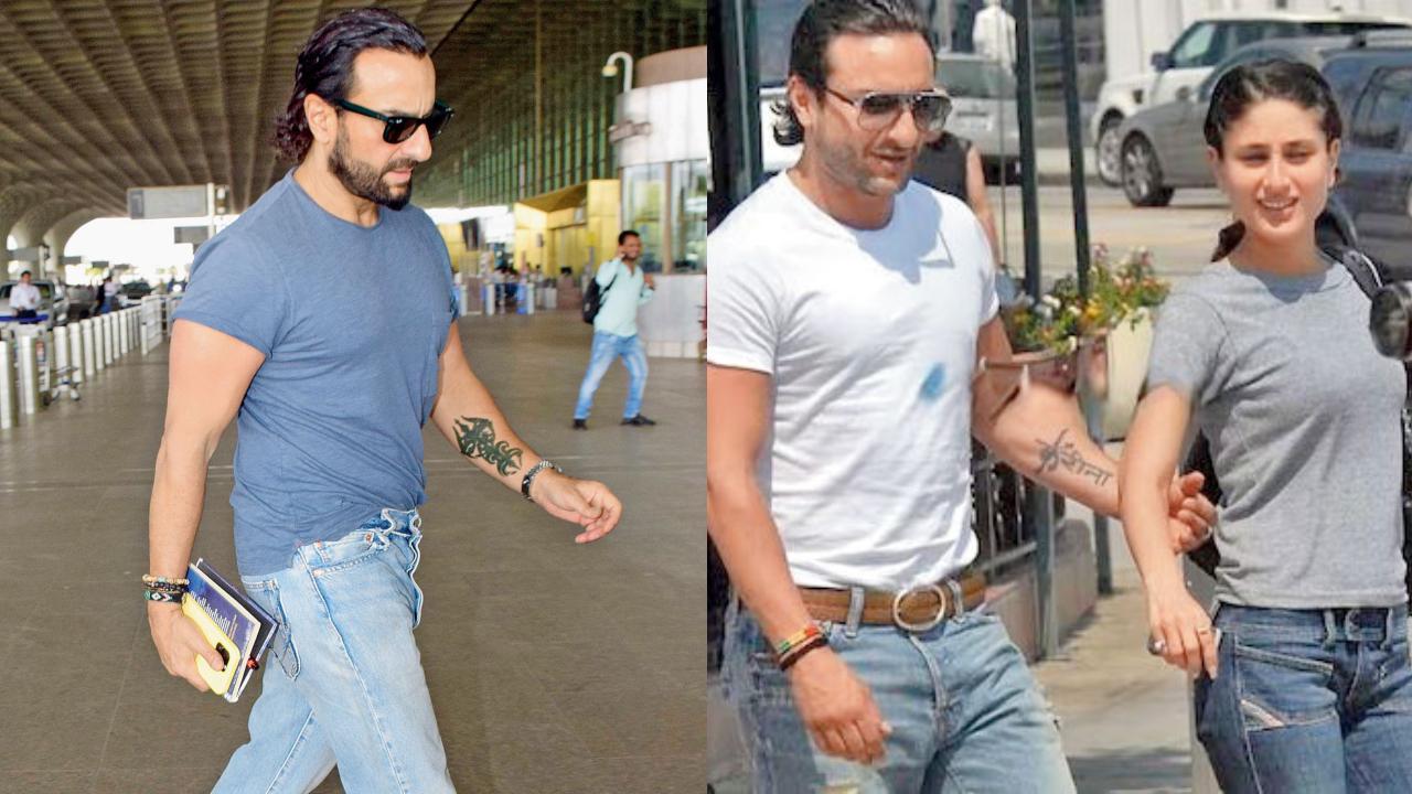 સૈફ અલી ખાન અને પત્ની કરીના કપૂર ખાન