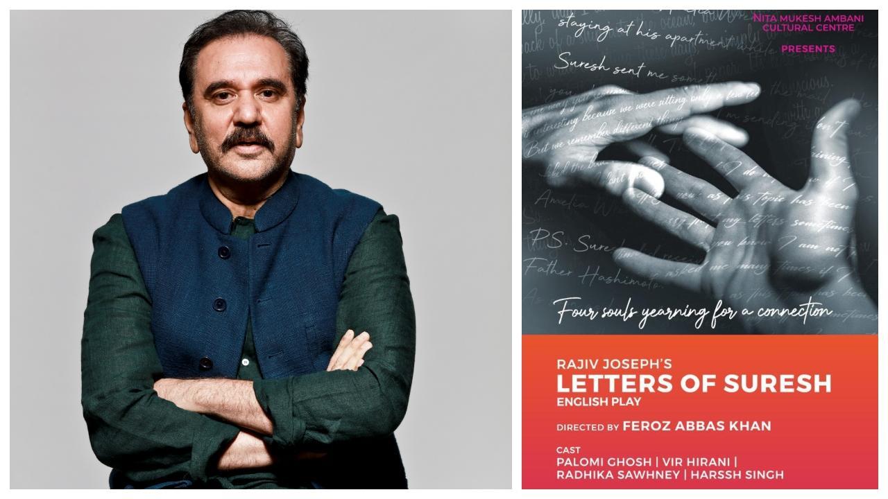 દિગ્દર્શક ફિરોઝ અબ્બાસ ખાન તથા લેટર્સ ઑફ સુરેશનું પોસ્ટર