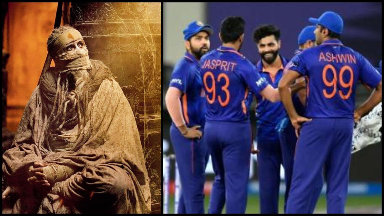 અમિતાભ બચ્ચન ફિલ્મ કલ્કિ 2898 એડીમાં અને ટીમ ઈન્ડિયા (સૌજન્ય : મિડ-ડે)