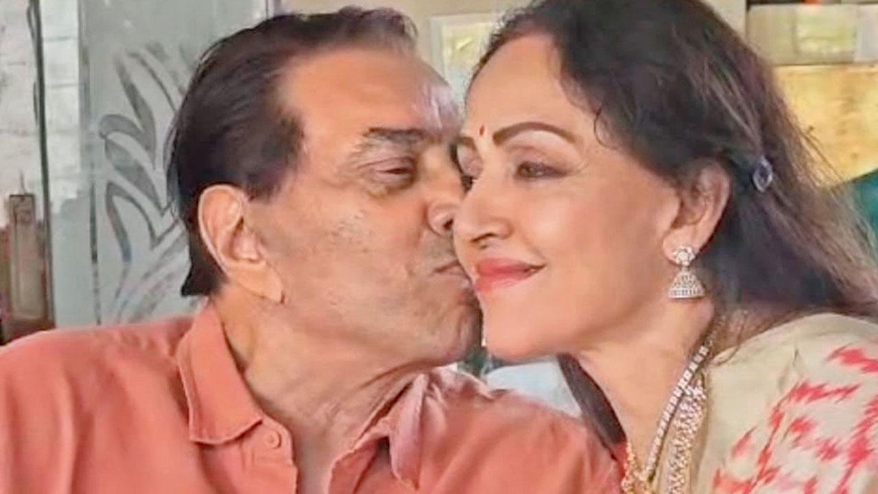 હેમા માલિની અને ધર્મેન્દ્ર