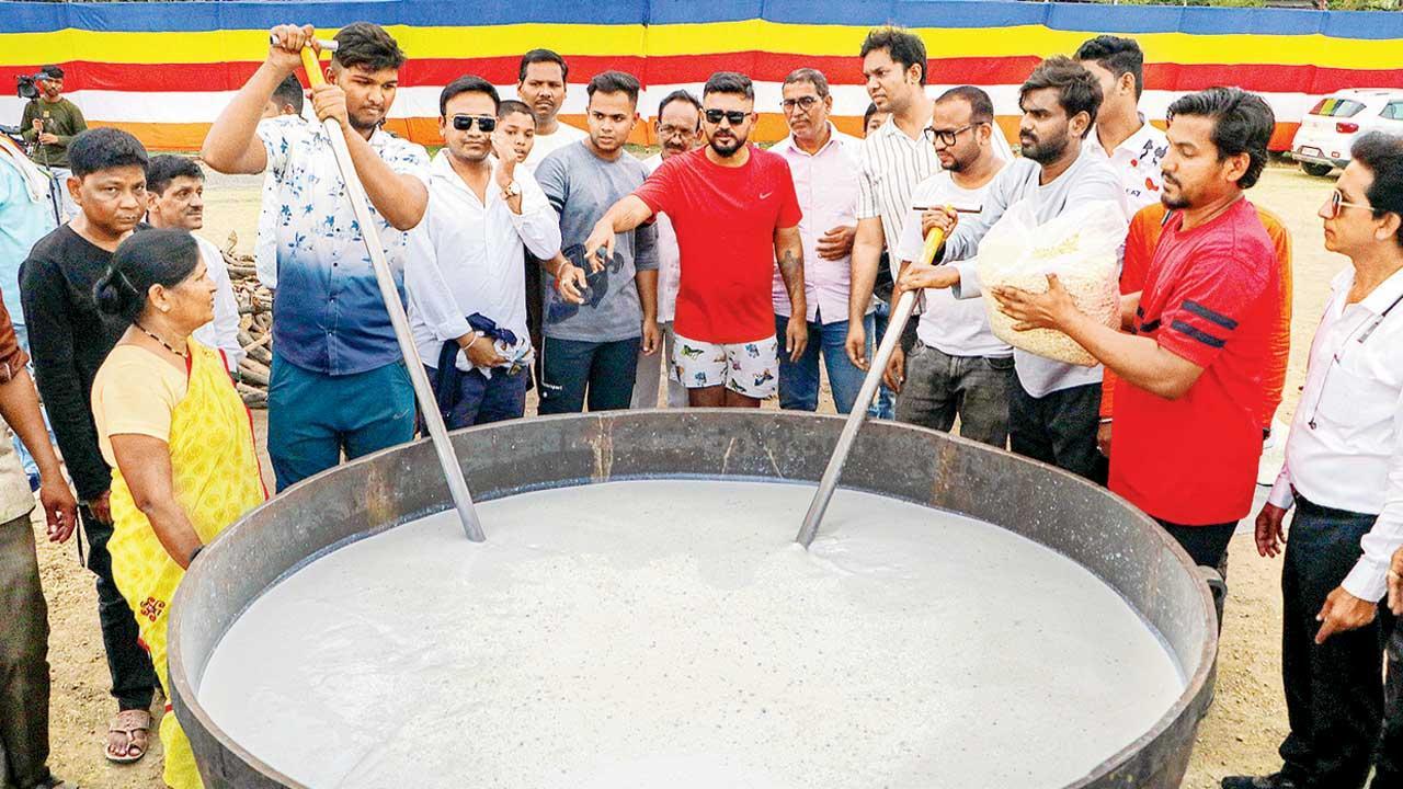 જાયન્ટ માત્રામાં ખીર