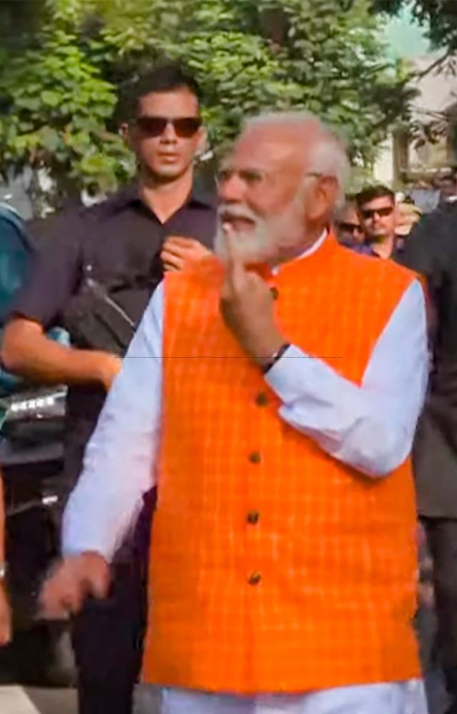 મોદીનો મહત્વનો મત