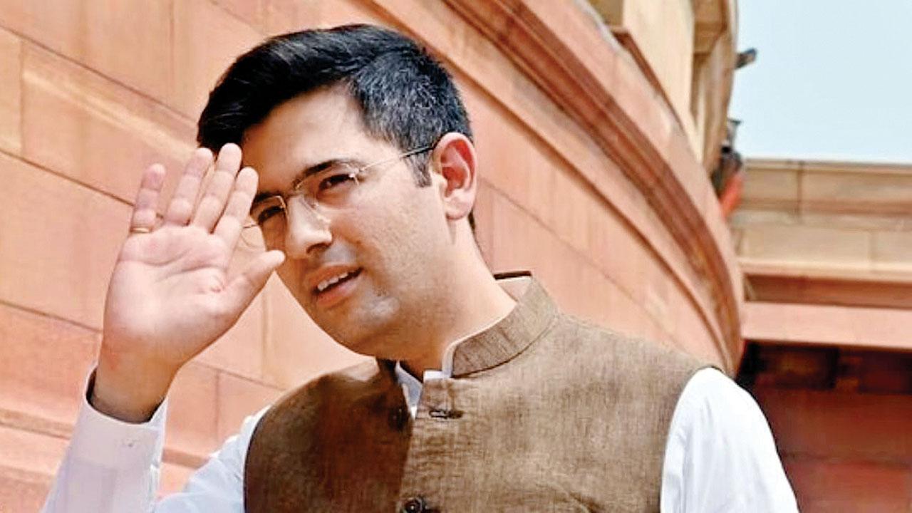 રાઘવ ચઢ્ઢાની તસવીર