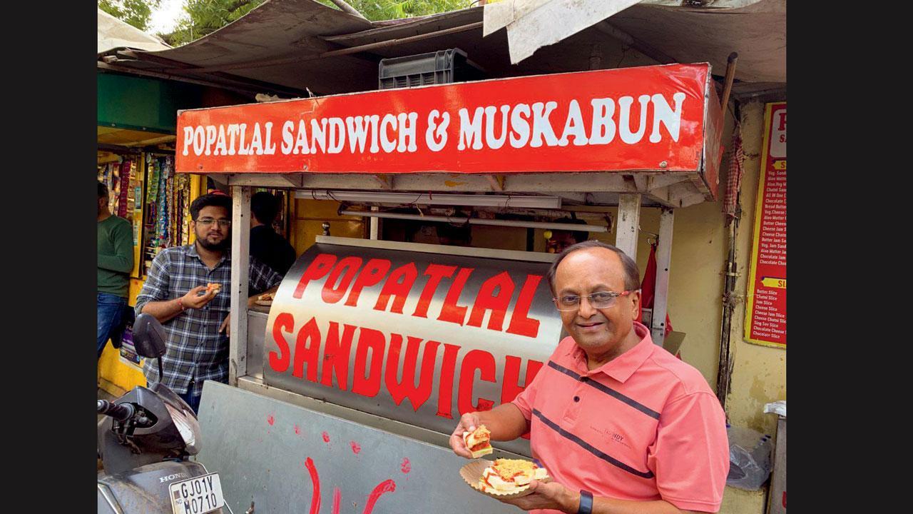 પોપટલાલ સેન્ડવીચ અને મસ્કાબન