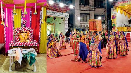 સોસાયટીઓ જ્યાંનું નવરાત્રિ સેલિબ્રેશન છે યુનિક