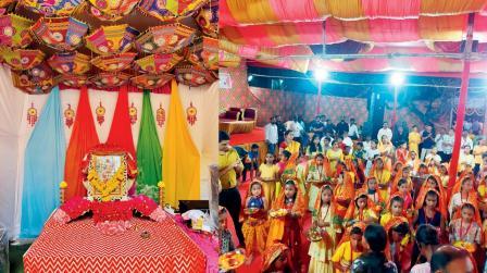 સોસાયટીઓ જ્યાંનું નવરાત્રિ સેલિબ્રેશન છે યુનિક