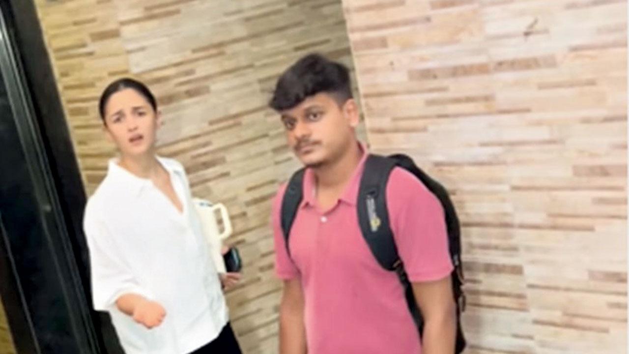 વાયરલ વીડિયોમાંથી સ્ક્રીન શૉટ