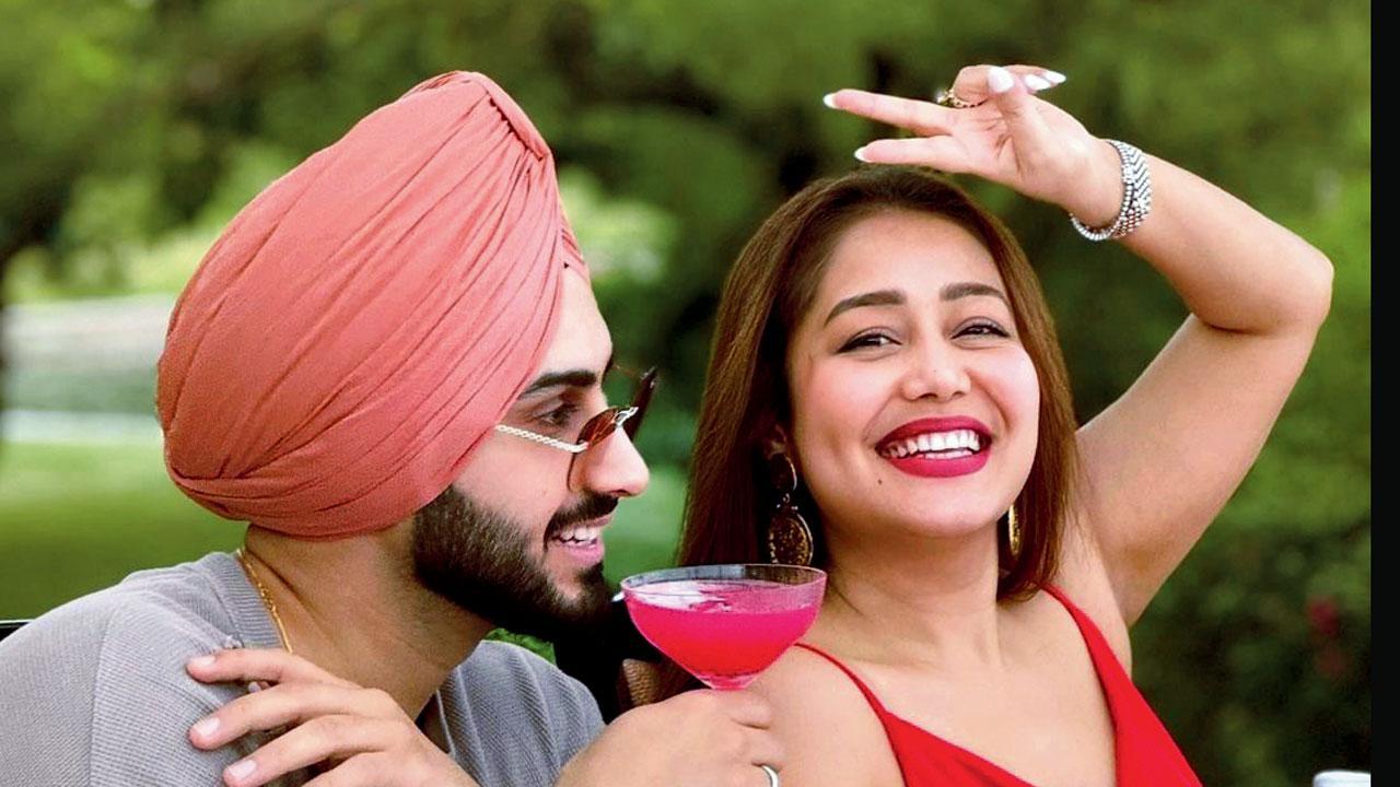 નેહા કક્કર  રોહનપ્રીત સિંહ