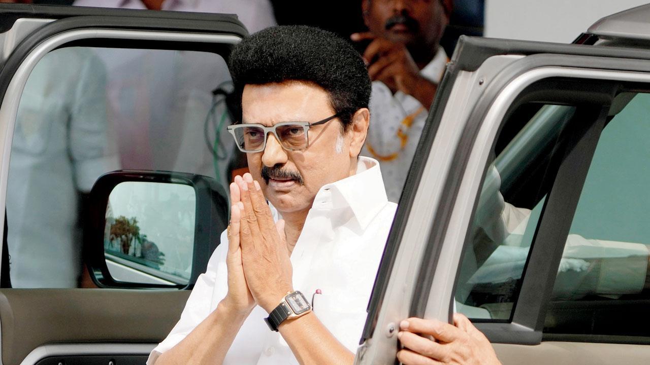 મુખ્ય પ્રધાન એમ. કે. સ્ટૅલિન