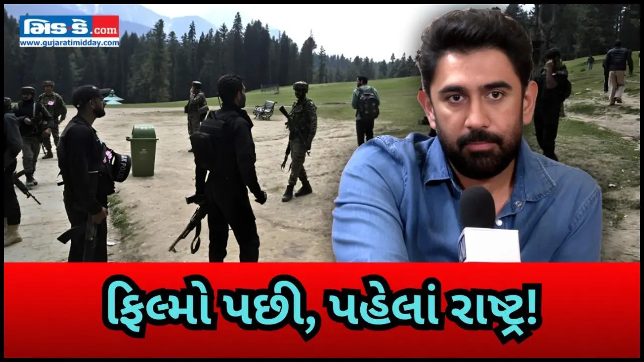 પહેલગામ અટૅક: અમિત સાધે પાકિસ્તાની કલાકારો પરના બૅનનું સમર્થન કર્યું
