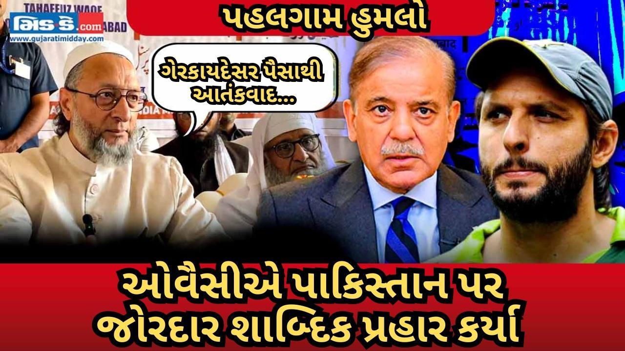 પહલગામ હુમલા પર ઓવૈસીએ પાકિસ્તાનની ટીકા કરી, FATF ચેતવણીઓ પર પ્રહારો