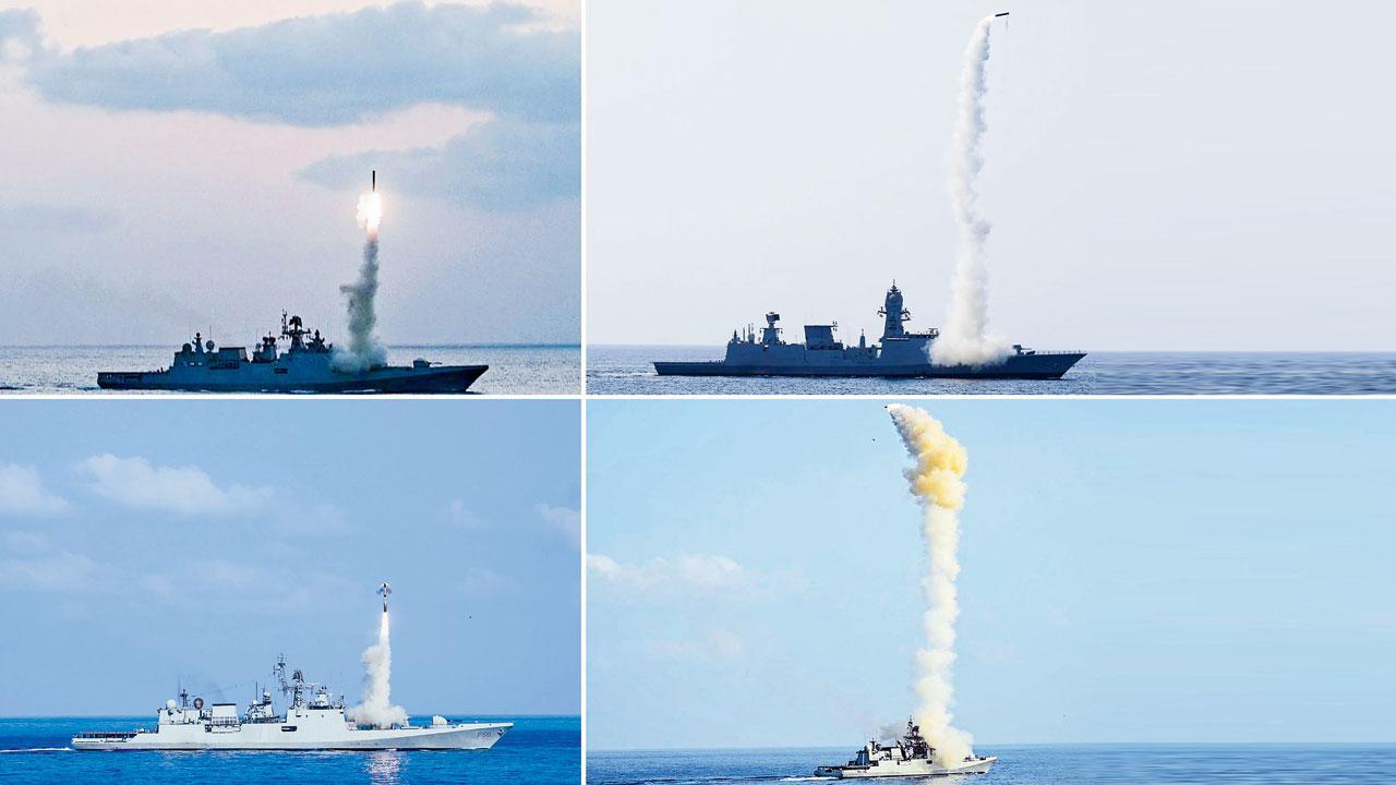 ઇન્ડિયન નેવીએ અરબી સમુદ્રમાં કર્યું શક્તિપ્રદર્શન