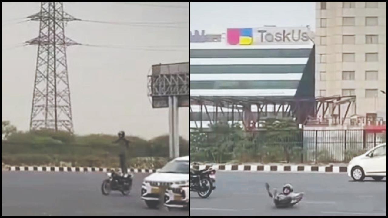 વાયરલ વીડિયોનો સ્ક્રીનગ્રૅબ