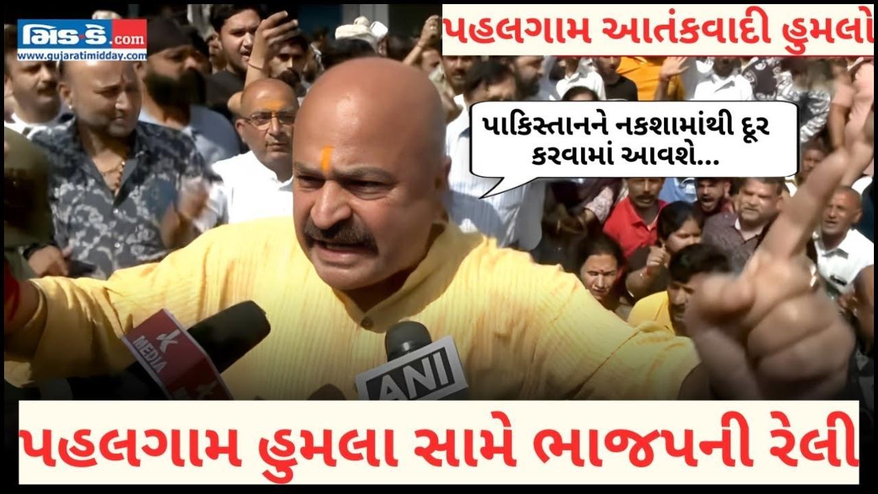 પાકિસ્તાનને નકશામાંથી દૂર કરવામાં આવશે... પહલગામ હુમલા સામે ભાજપની રેલી