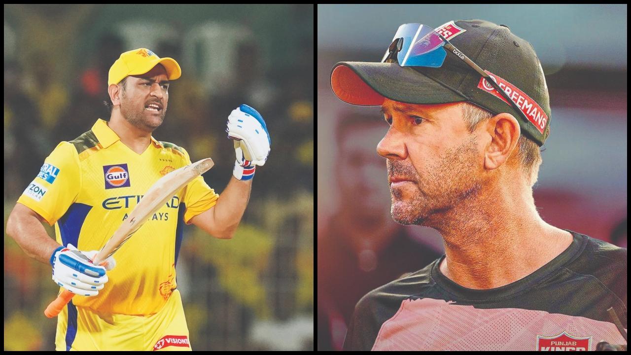 રિકી પૉન્ટિંગે અને મહેન્દ્ર સિંહ ધોની