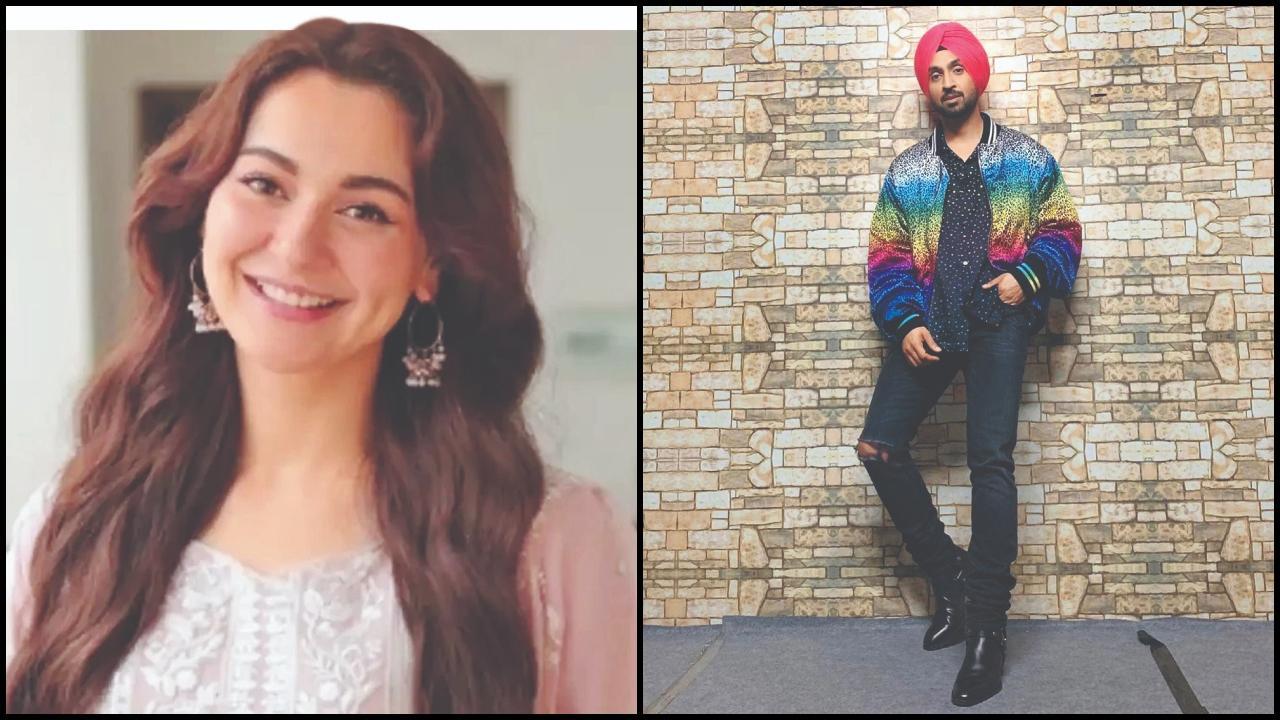 દિલજિત દોસાંઝ અને હાનિયા આમિર