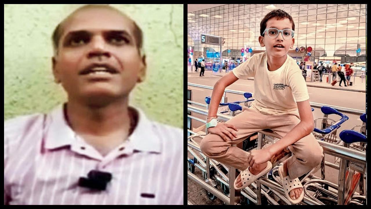 ગ્રંથના​ પિતા હસમુખ મુથા, ગ્રંથ મુથા