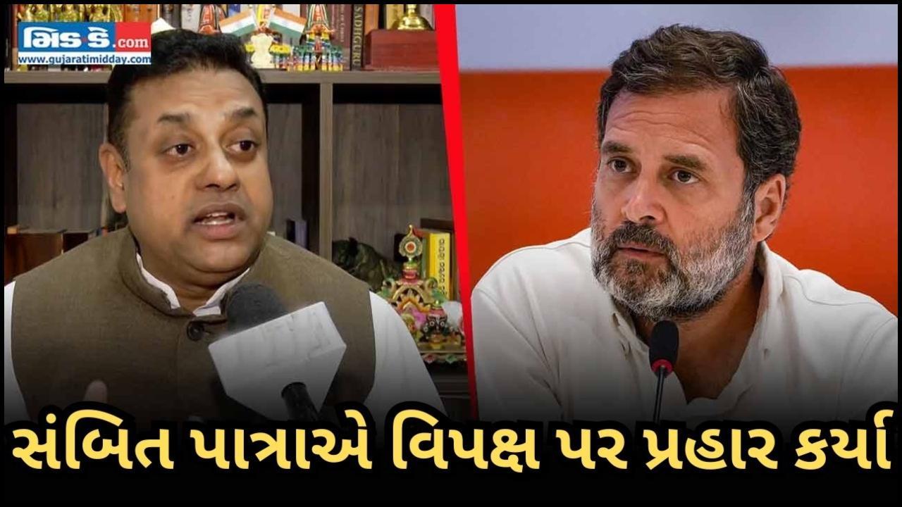 ભાજપના સંબિત પાત્રાએ પહેલગામ હુમલાને પગલે વિપક્ષ પર પ્રહાર કર્યા
