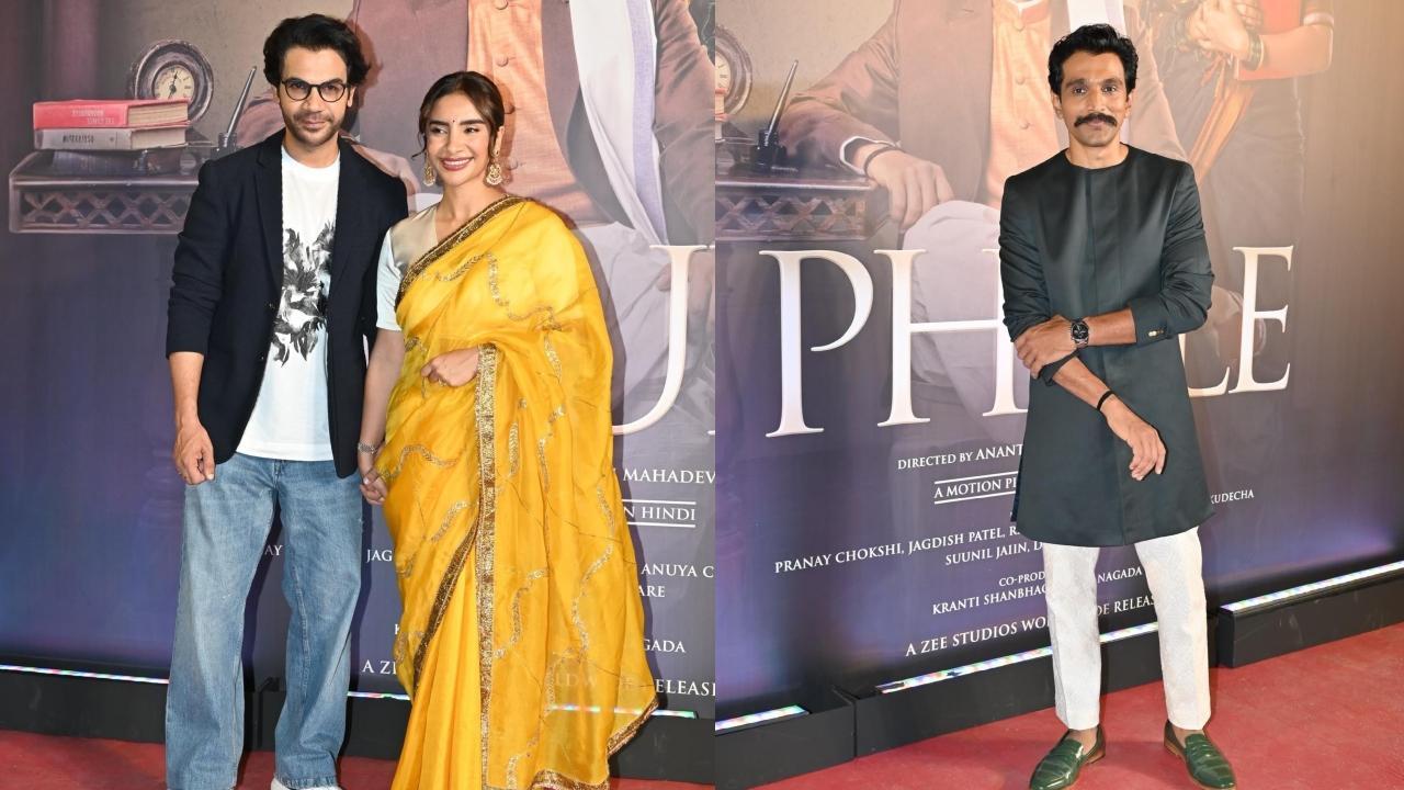 `Phule`ના સ્ક્રીનીંગમાં પહેલગામ આતંકી હુમલાના પડઘા, સ્ટારકાસ્ટે આપી શ્રદ્ધાંજલિ `Phule`ના સ્ક્રીનીંગમાં પહેલગામ આતંકી હુમલાના પડઘા, સ્ટારકાસ્ટે આપી શ્રદ્ધાંજલિ