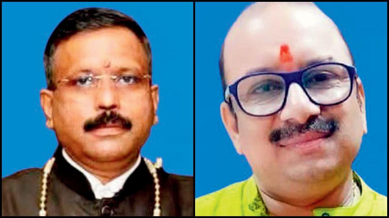 એકસાથે જીવ ગુમાવનારા મિત્રો કૌસ્તુભ ગણબોટે (ડાબે) અને સંતોષ જગદાળે.