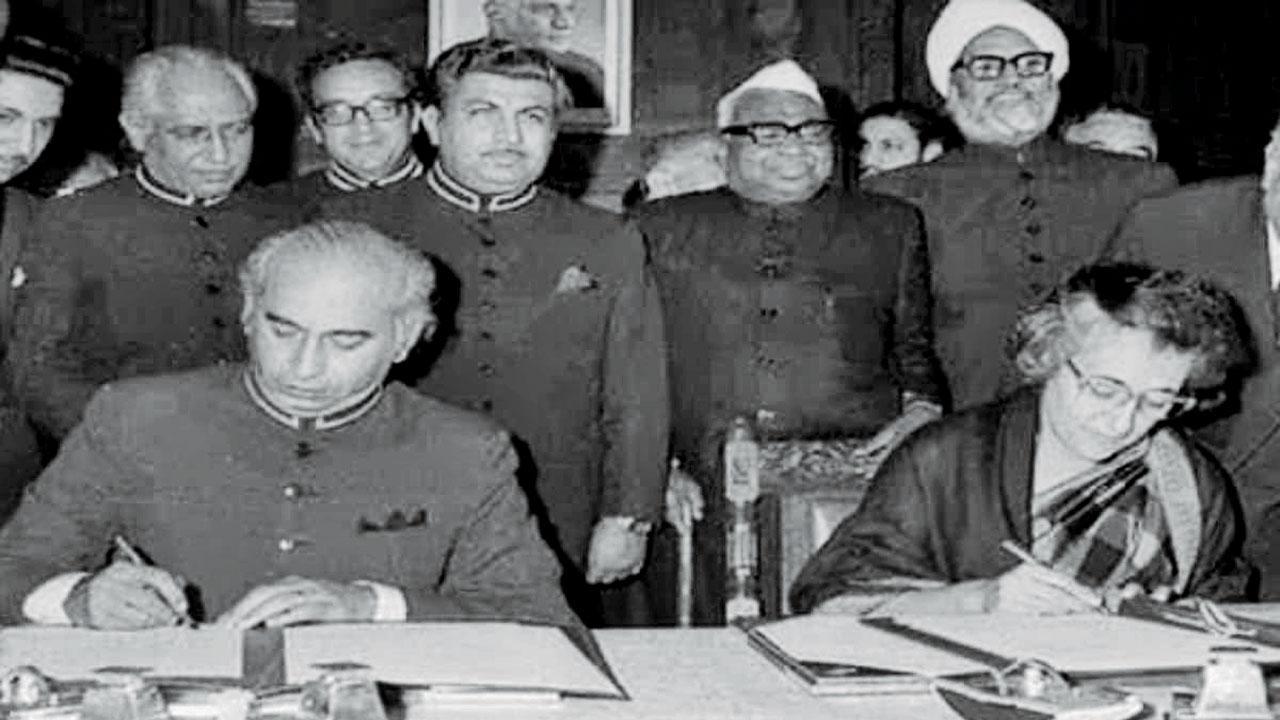 ભારત અને પાકિસ્તાનના શિમલા કરારમાં શું છે?