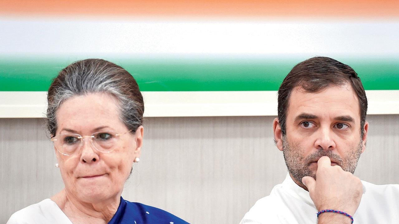 સોનિયા ગાંધી અને રાહુલ ગાંધી