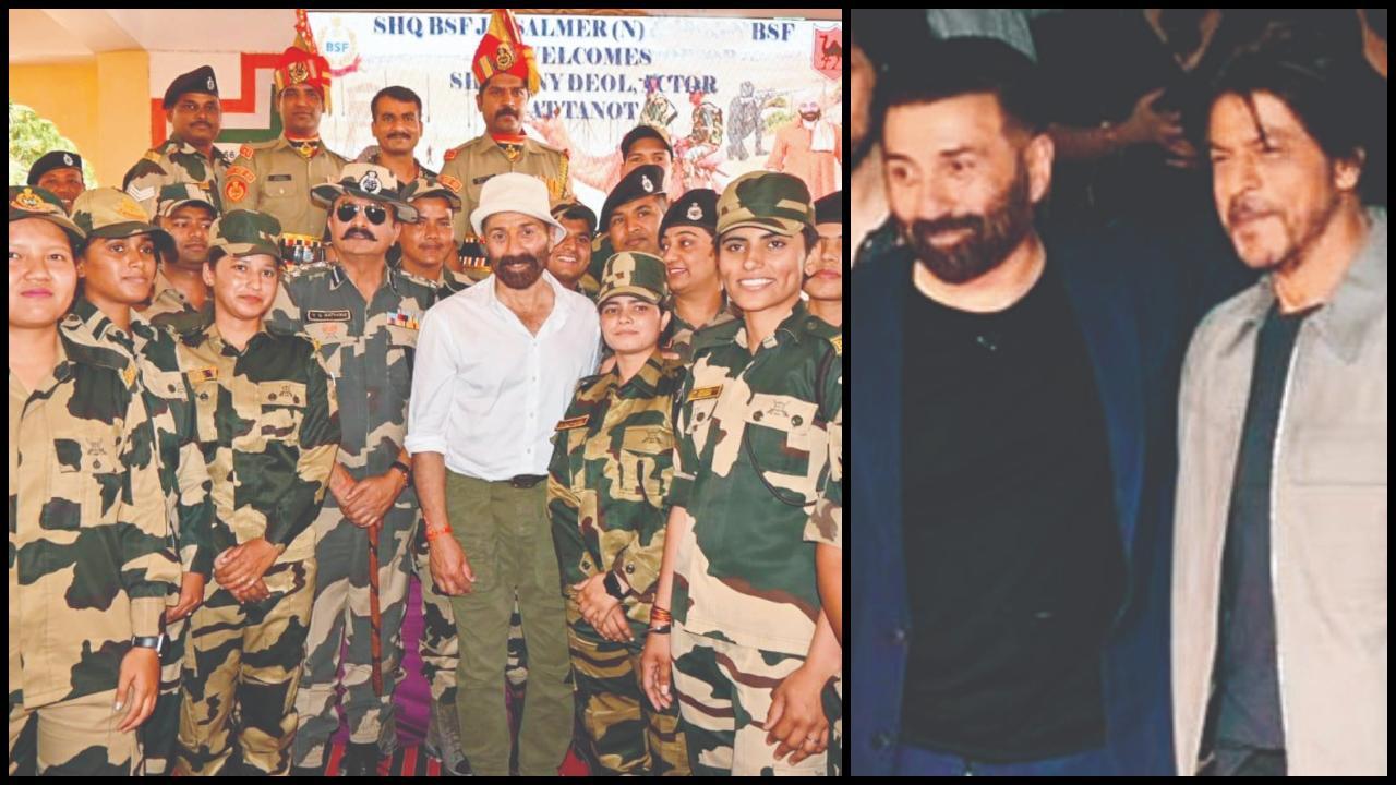સની દેઓલ અને શાહરૂખ ખાન