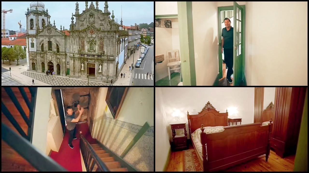 આ એક બિલ્ડિંગમાં બે ચર્ચ ને એક ઘર પણ છે