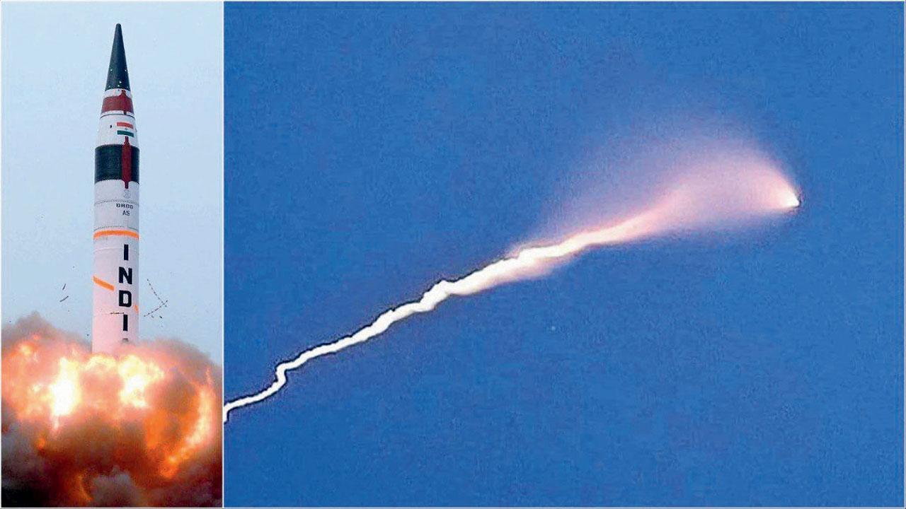 ડૉ. એપીજે અબ્દુલ કલામ ટાપુ પરથી અગ્નિ-5 મિસાઇલનું સફળતાપૂર્વક પરીક્ષણ કરવામાં આવ્યું હતું