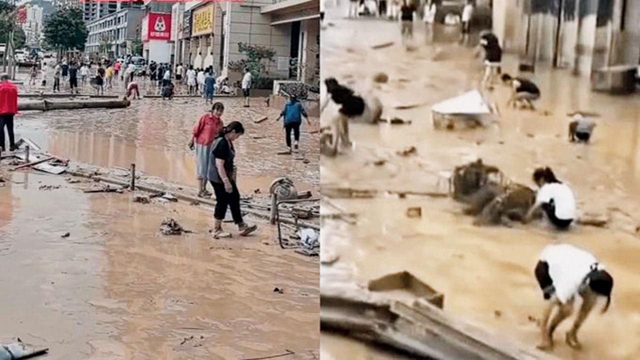 બાર કરોડના સોના-ચાંદીના દાગીના પૂરના પાણીમાં તણાઈ જતાં લોકોએ લૂંટ ચલાવી