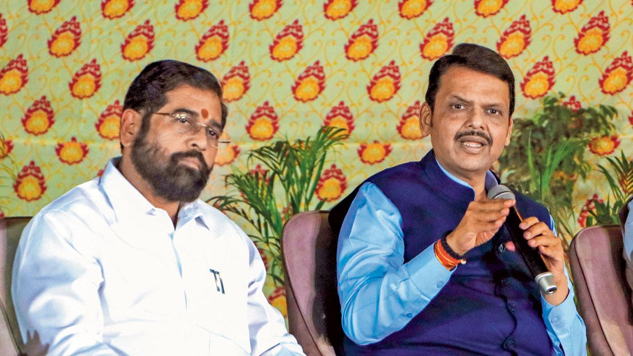 એકનાથ શિંદે, દેવેન્દ્ર ફડણવીસ