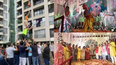 કાંદિવલીની ઓર્કિડ સબર્બિયા સોસાયટીમાં જન્માષ્ટમી અને દહી હાંડીની ઉજવણી